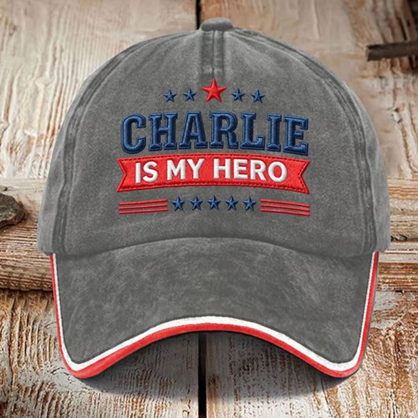 Unisex Is My Hero Print Baseball Cap 4