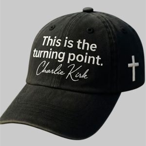 Unisex This Is The Turning Point Charlie Kirk Cap