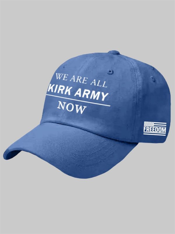 Unisex We Are All Charlie Kirk Army Now RIP Charlie Kirk Hat 2