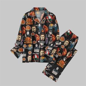 Michael Myers Horror Halloween Pajamas Set 4 1