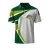 Vintage Australian Flag Crown Line Printed Polo Shirt 1 2