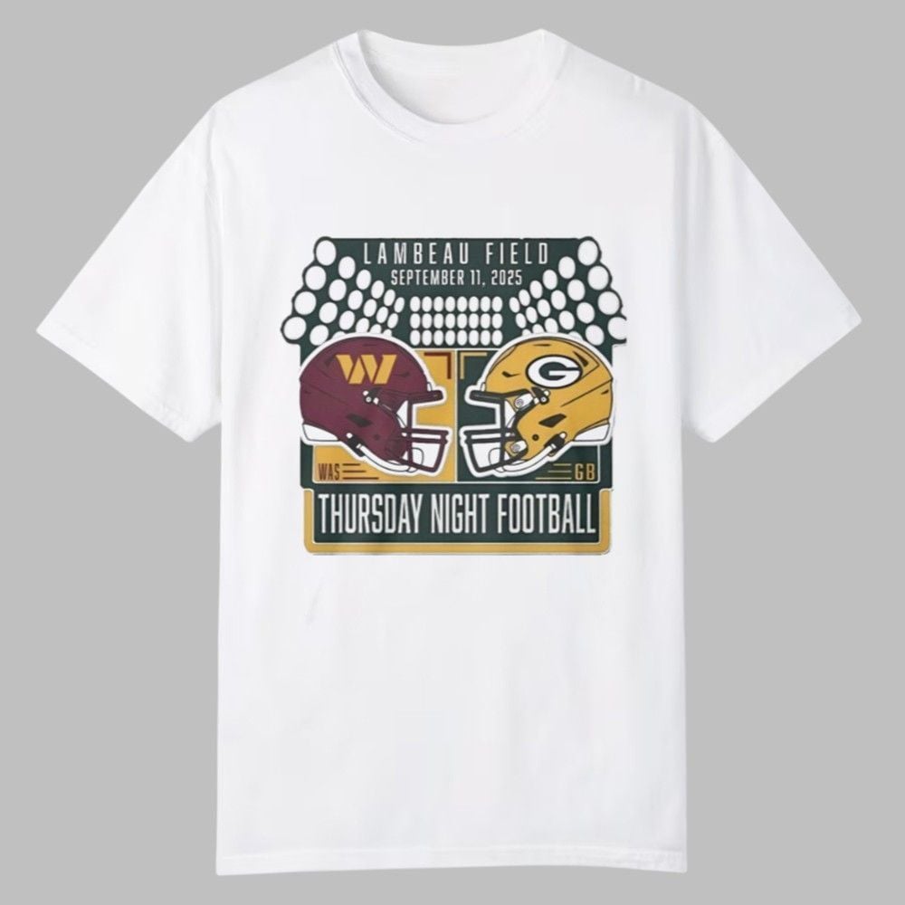 Washington vs Bay Packers Thursday Night Shirt 0 0 Washington vs Bay Packers Thursday Night Shirt 0 0