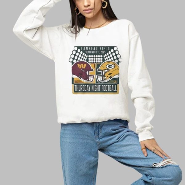 Washington vs Bay Packers Thursday Night Shirt 1 a