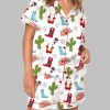 Western Christmas Pajama Set For Women 1