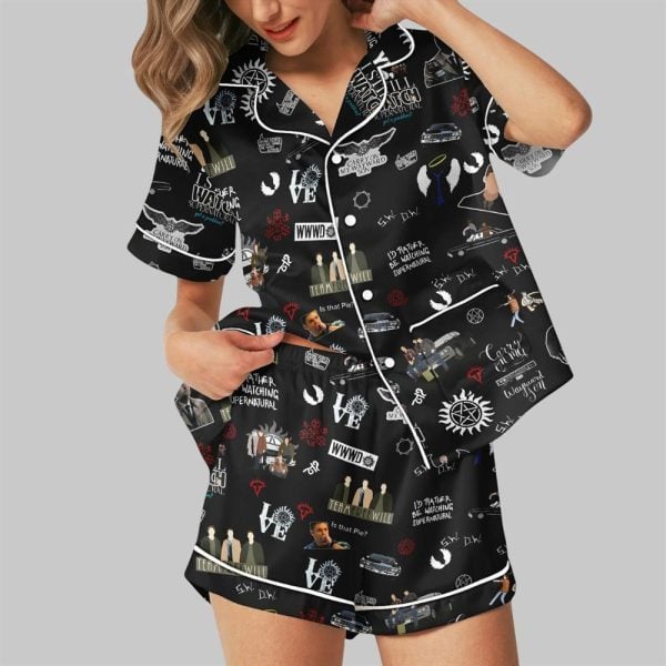 Winchester Brothers Pajamas Set 2 1
