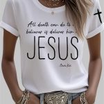 Women's All Death Can Do To The Believer Is Deliver Him To Jesus Charlie Kirk Print T-Shirt