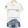 Womens America Will Never Be The Same Charlie Kirk Neck T shirt 2