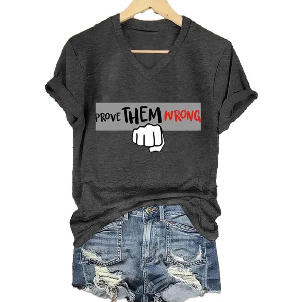 Womens Charlie Kirk Prove Them Wrong Shirt 2
