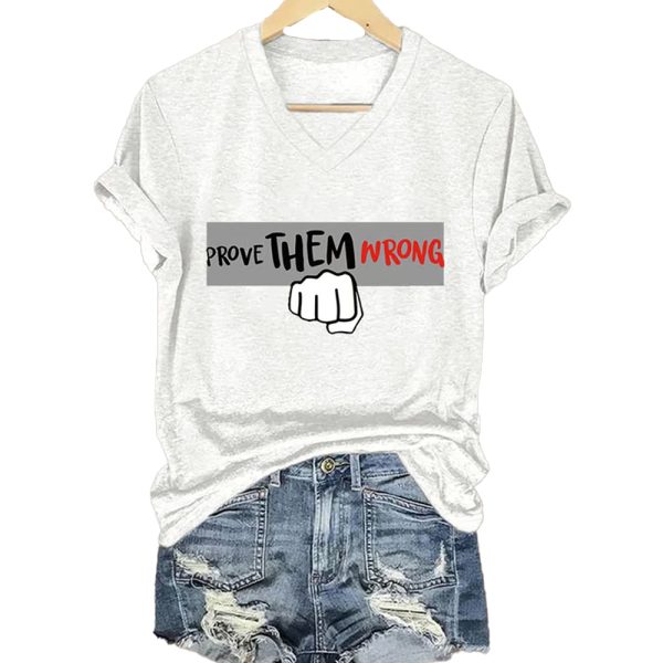 Womens Charlie Kirk Prove Them Wrong Shirt 4