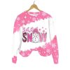 Womens Christmas Let It Snow Snowflake Print Sweatshirt 2025 Christmas 1 2