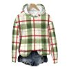 Womens Christmas Plaid Hoodie 2025 Christmas 1 2