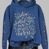 Womens Christmas Sisters Sisters There Were Never Such Devoted Sisters Printed Hoodie 6