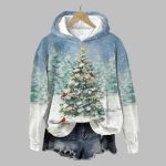 Women's Christmas Tree Casual Hoodie 2025 Christmas