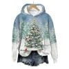 Womens Christmas Tree Casual Hoodie 2025 Christmas 1 2