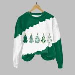 Women's Christmas Tree Printed Casual Sweatshirt 2025 Christmas
