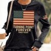 Womens Turning Point Forever 1993 2025 Print Round Neck Sweatshirt 3