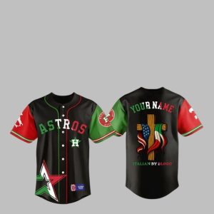 Astros Italian Heritage Night Italian By Blood Jersey 1 1