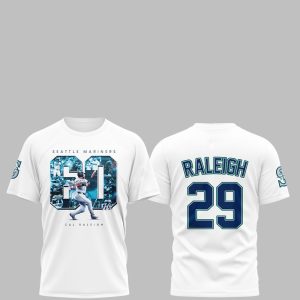 2025 Mariners Cal Raleigh 60 Home Runs Shirt 1