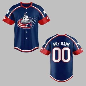 Columbus Clippers x Columbus Blue Jackets Specialty Jersey 0