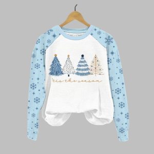 Tis The Season Christmas Tree Sweatshirt 2025 Christmas 1 1