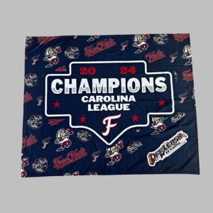 2025 Fredericksburg Nationals 2025 Champions Carolina League Blanket Giveaway 1 1