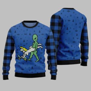 Alien Ugly Sweater 2025 Christmas