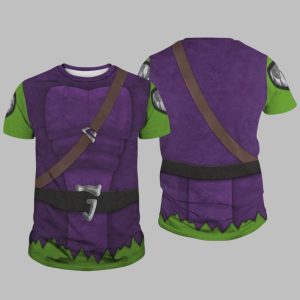 0 2025 Halloween Green Goblin Costume Shirt