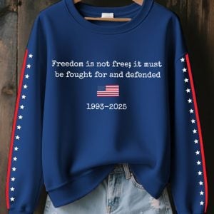 Women's Freedom Is Not Free 2025 Print Sweatshirt