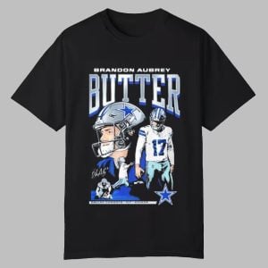 Cowboys Brandon Aubrey Butter Shirt 0 0