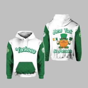 NY Yankees St Patrick Day 2025 Hoodie