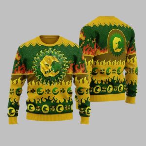 2025 Christmas Warhammer Bad Moon Orks Iconic Ugly Christmas Sweater 1 1