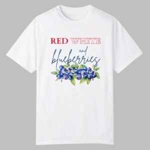 Charlie Kirk Red White And Blueberries Shirt 0 0