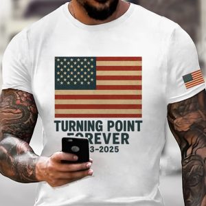 Charlie Kirk Turning Point Forever 2025 Shirt 1