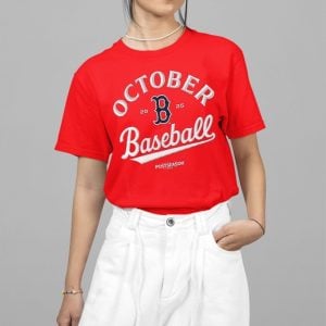 2025 Red Sox October Baseball Shirt 5 2