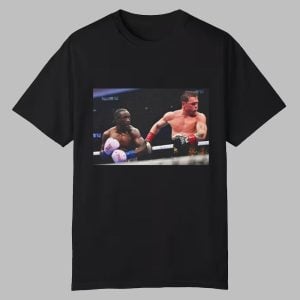 Terence Crawford Punches Canelo Alvarez Shirt 0 0