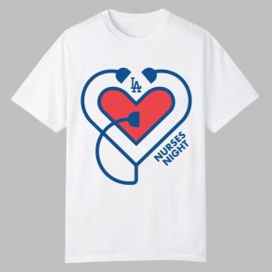2025 Dodgers Nurses Night Shirt Giveaway 0 0