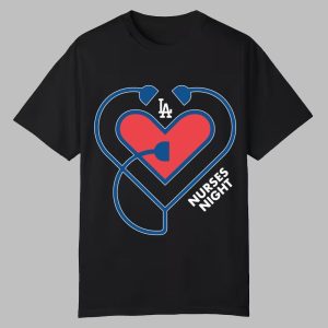 2025 LA Dodgers Nurses Night Shirt Giveaway 1