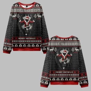 2025 Merry Mothmas Ugly Christmas Sweater
