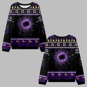 2025 Christmas Starry Eye Ugly Christmas Sweater 0