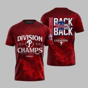 Phillies Division Champs 2025 Back To Back Shirt 1 1
