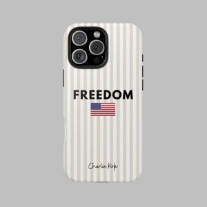 Freedom Charlie Kirk Turning Point Phone Case 1 1