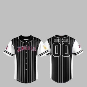 2025 Angels Long Beach State Night At Angel Stadium Jersey 1 1
