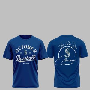 2025 Mariners October Baseball Sea Us Rise Shirt 1