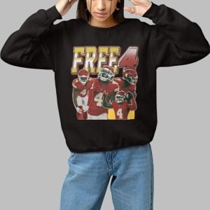 Travis Kelce Free 4 Rashee Rice Shirt - Grishko.com