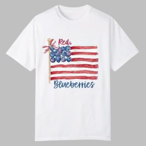 Red White And Blueberries Charlie Kirk Shirt 0 0
