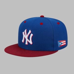 NY Yankees Flag Puerto Rico Hat 2025 Giveaway 1 1