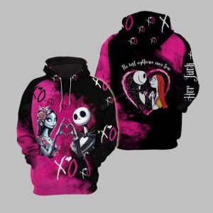 Her Jack & His Sally The Best Nightmare Come True Combo Hoodie Leggings 2025 Halloween