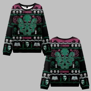 Cthulhu Cthulhu Ugly Sweater 2025 Christmas 0