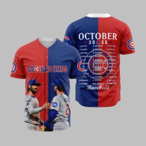 Chicago Cubs October 2025 Jersey 1 1