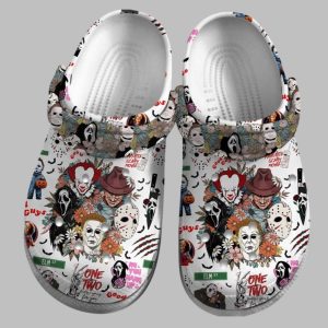 It Pennywise Horror Movie Halloween Classic Clogs Shoes 1 1